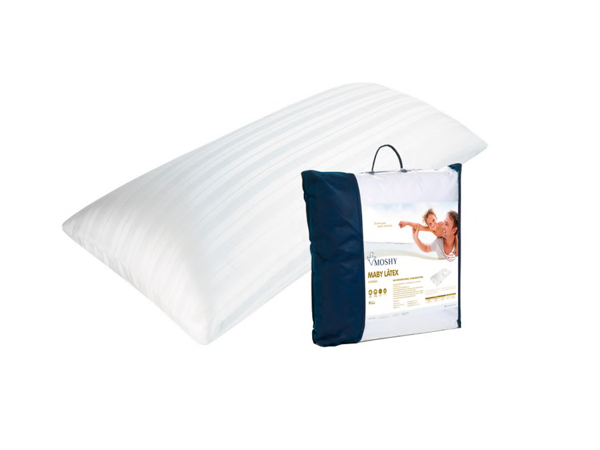 almohada-de-latex mosy maby látex con alta elasticidad